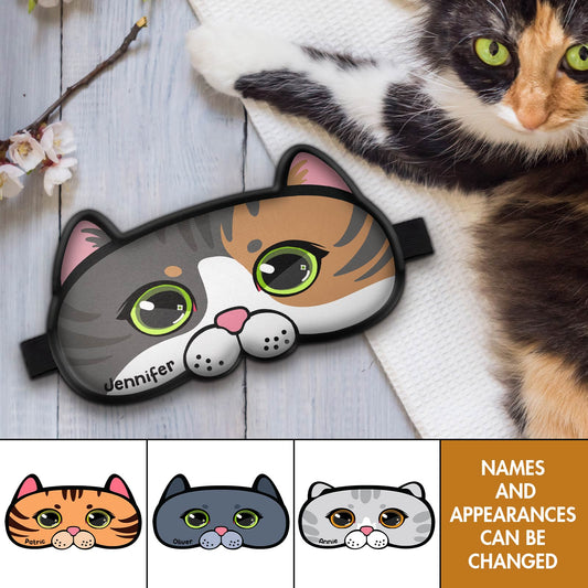 Cat Lovers - Personalized Cat Sleeping Mask