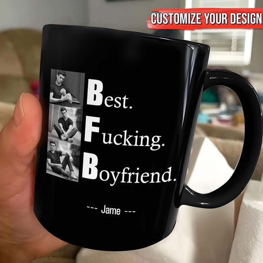 Couple - Best F*cking - Personalized Photo Mug
