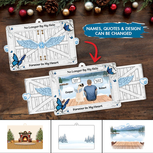 Pet Lover - You Were My Favorite Hello And Hardest Goodbye - Personalized Acrylic Slider Card