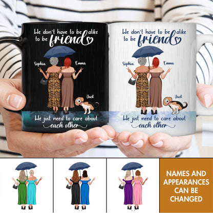 Besties - We Just Need To Care About Each Other - Personalized Mug