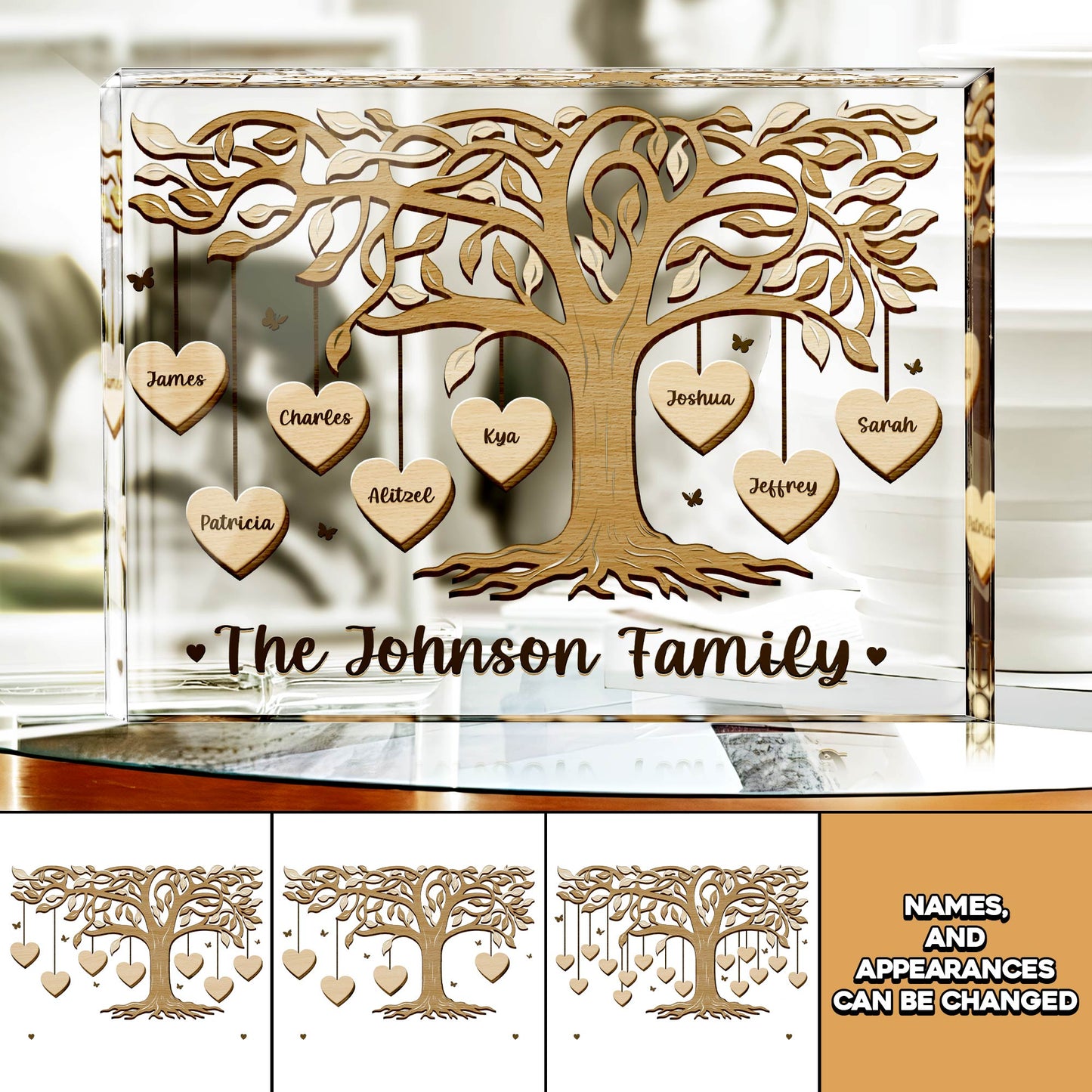 Family - Personalized Acrylic Plaque