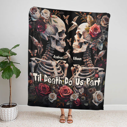 Til Death Do Us Part - Personalized Blanket