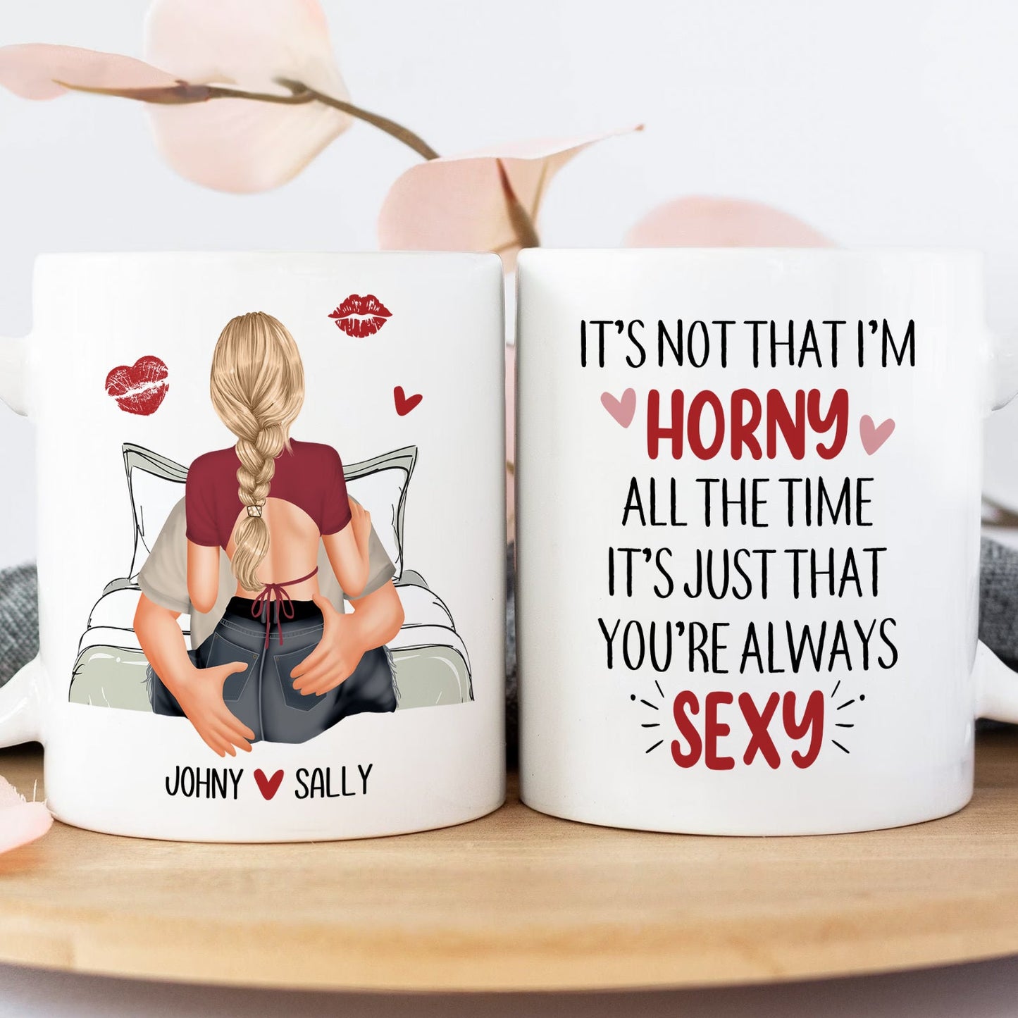 Couple - Personalized Mug - Valentine's Day Gifts For Her, Wife, Girlfriend