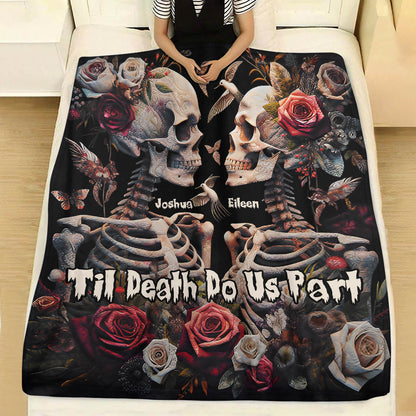 Til Death Do Us Part - Personalized Blanket