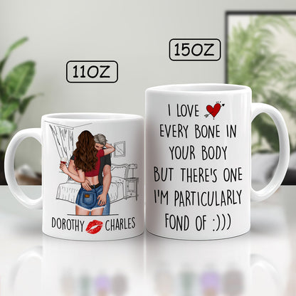 Couple - I Love Every Bone In Your Body - Personalized Mug