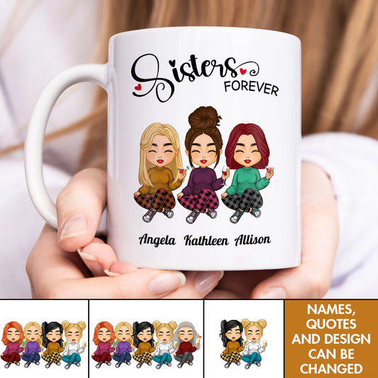 Besties - Soul Sisters - Personalized Mug