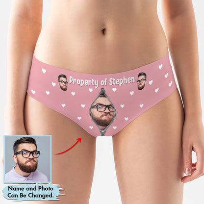 Couple - Property Of - Personalized Woman's Underwear