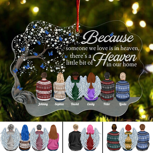 Always Beside You - Personalized Acrylic Ornament