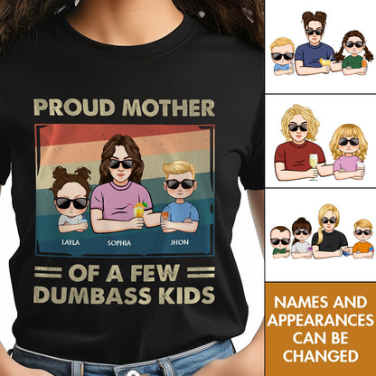 Mother - Dear Mom Great Job We're Awesome Thank You Young - Personalized Custom Shirt