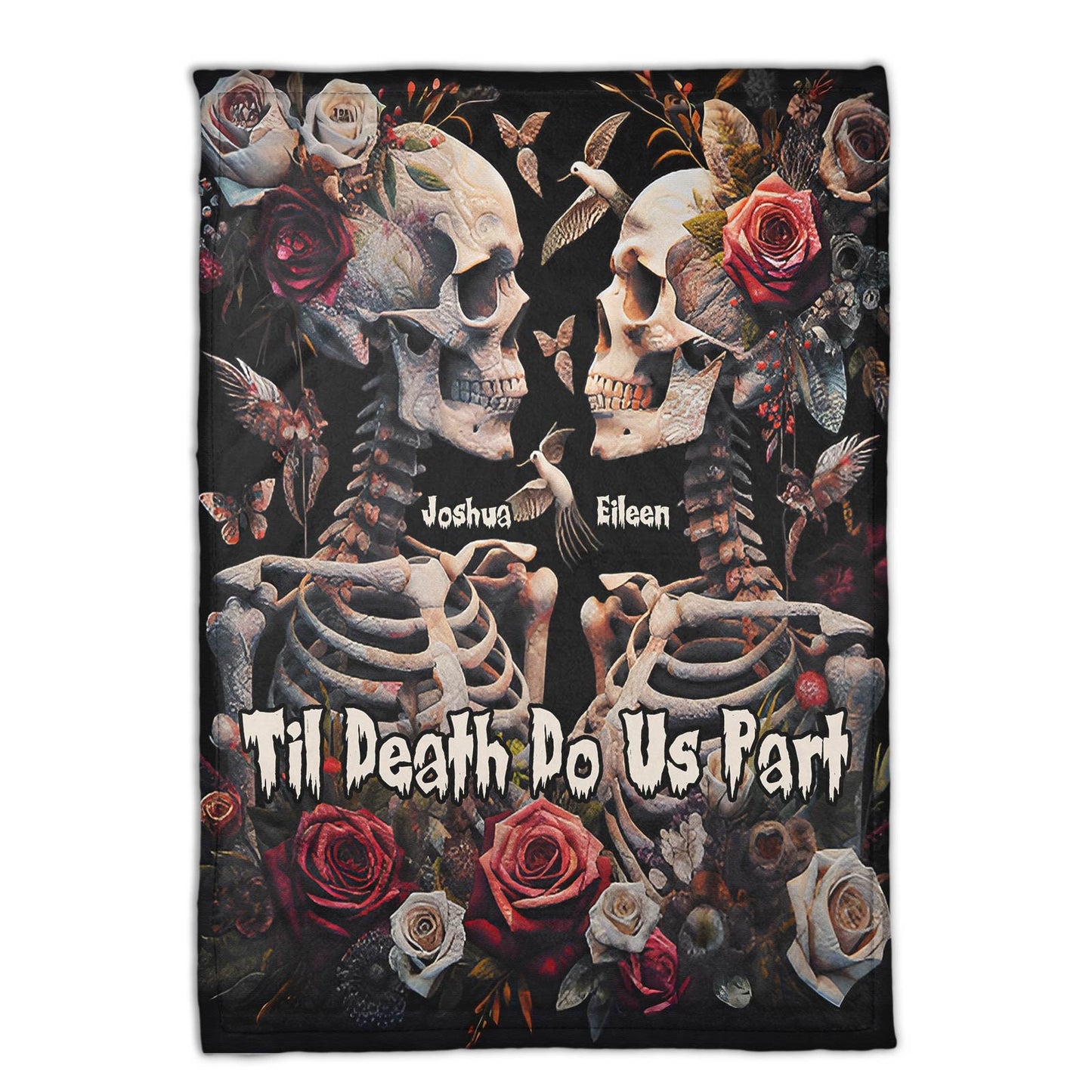 Til Death Do Us Part - Personalized Blanket