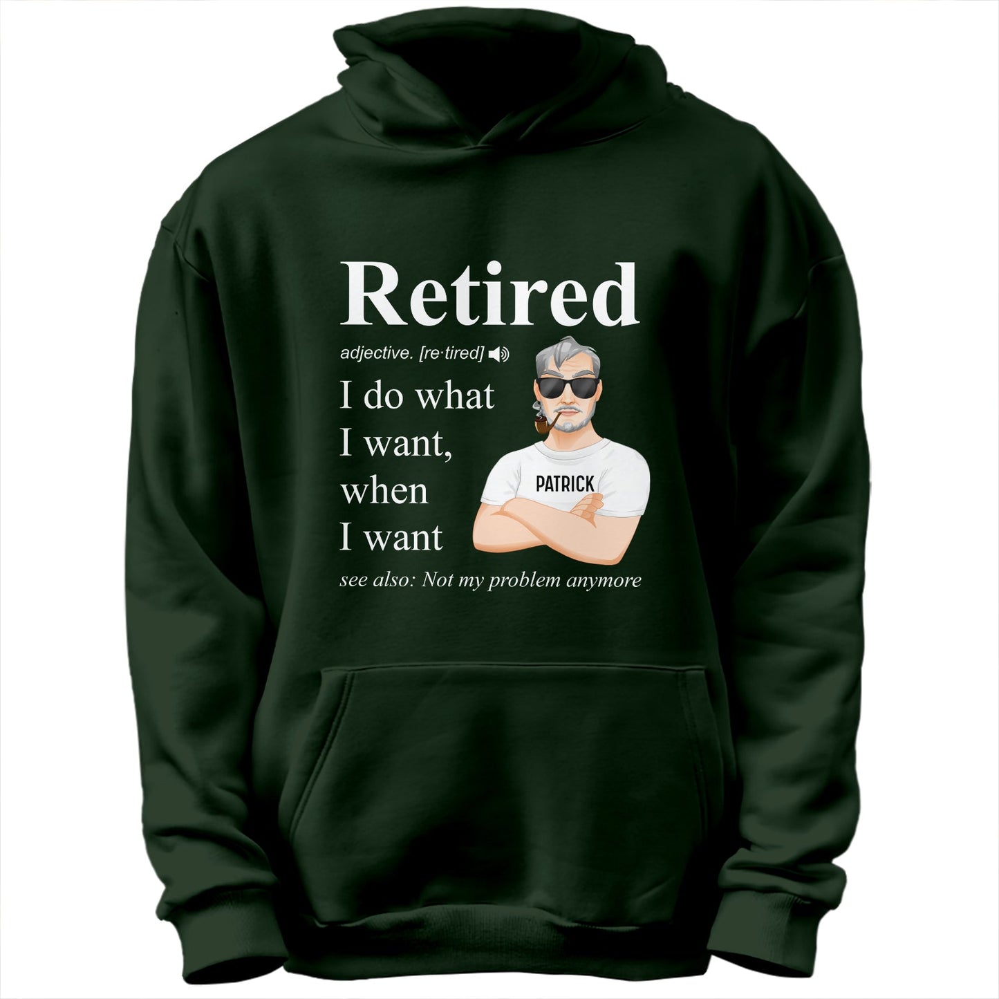 Retirees - Retired Definition Happy Retirement - Personalized Shirt