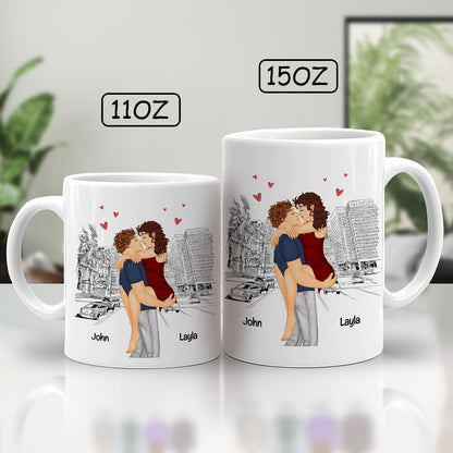 Couple - Your Butt Is Perfect - Personalized Mug