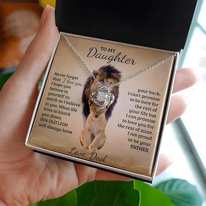 Family - Gifts For Daughter From Dad - Personalized Necklace