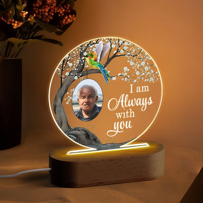 Family - I Am Always With You - Personalized LED Night Light