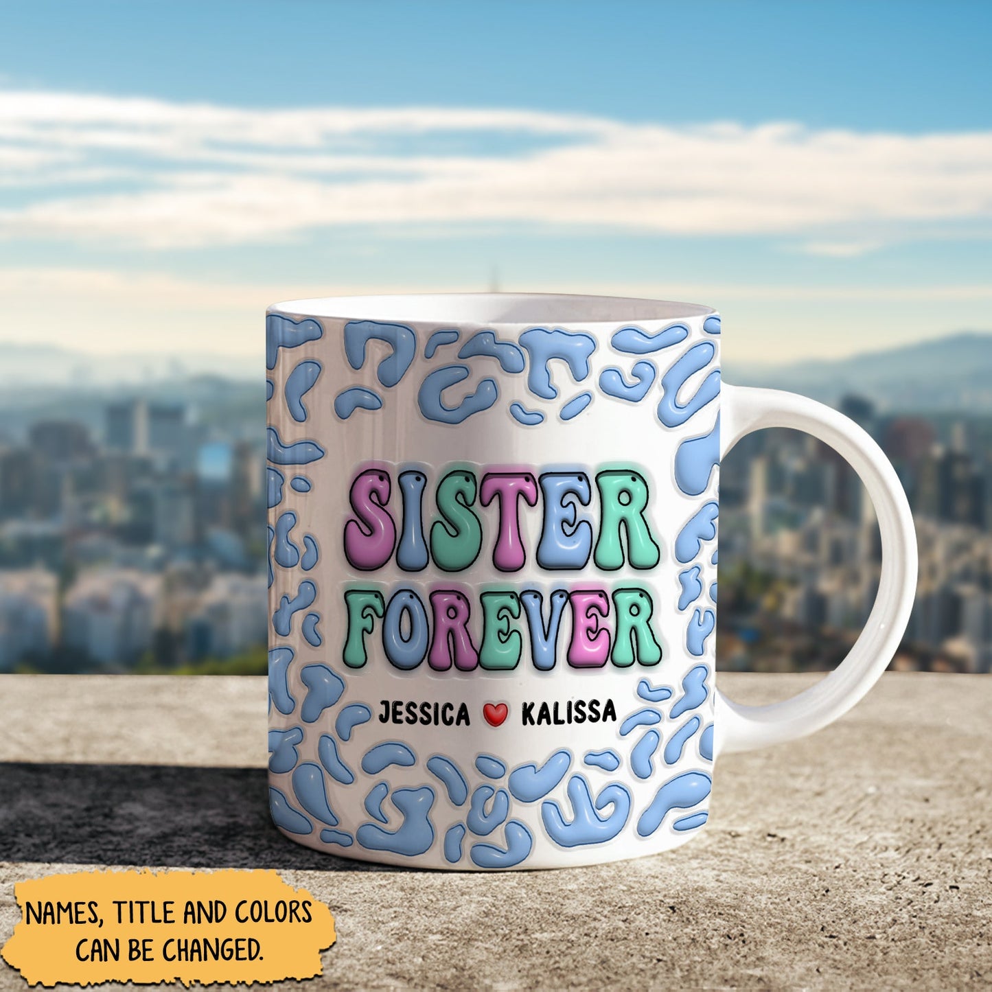 Friend- Bestie Forever-  Personalized Mug