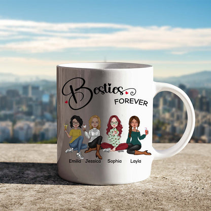 Friend-Bestie Forever- Personalized Mug