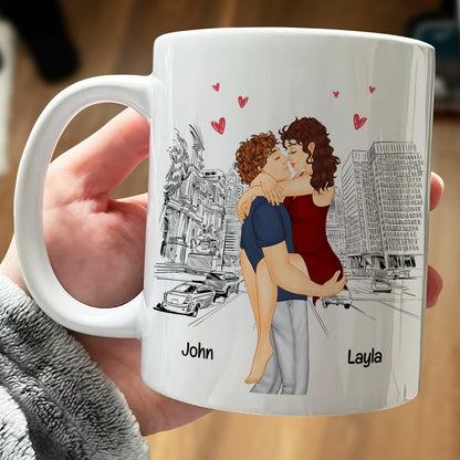 Couple - Your Butt Is Perfect - Personalized Mug