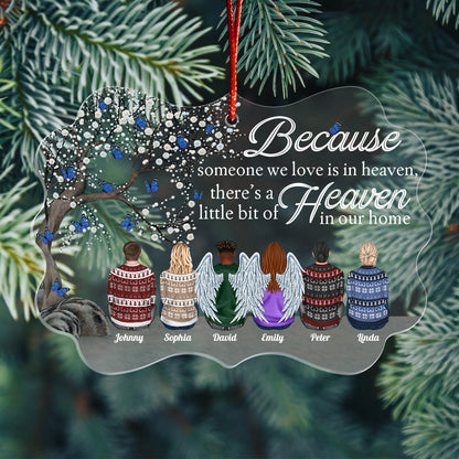 Always Beside You - Personalized Acrylic Ornament