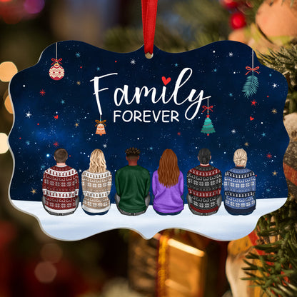 Family Forever - Personalized Acrylic Ornament