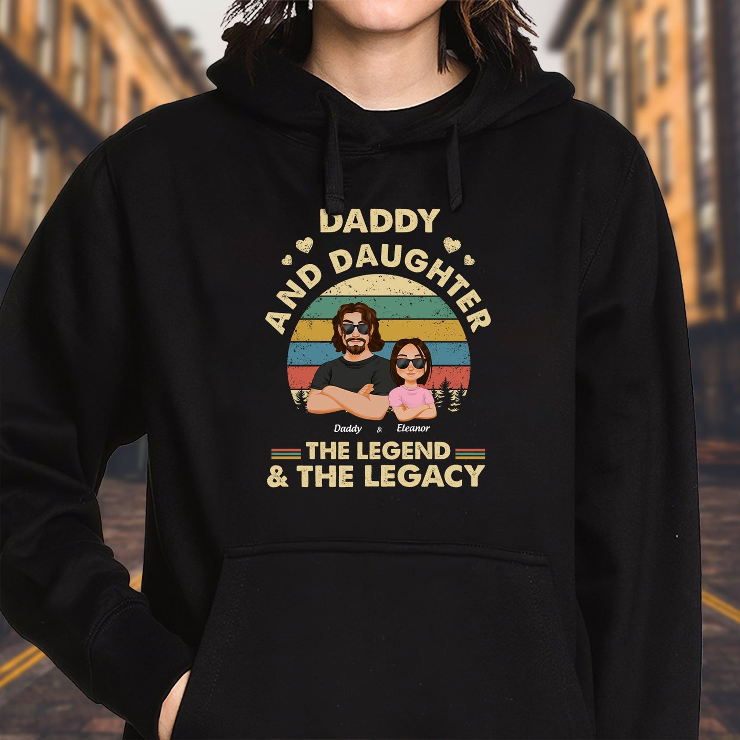 Father - The Legend And The Legacy - Personalized Shirt